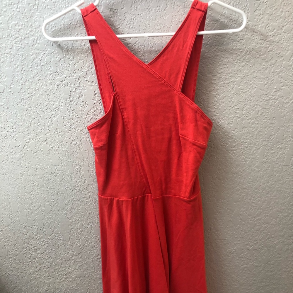Red dress